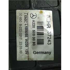 Electroventilador Mercedes-Benz Clase S (BM 220) Berlina (07.1998+) 5.0 500 (220.075) [5,0 Ltr. - 225 kW V8 24V CAT]