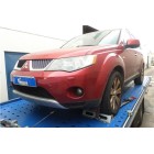 Baca Portaequipajes Barras techo Mitsubishi Outlander (CW0)(2007+) 2.2 DI-D Kaiteki Plus [2,2 Ltr. - 115 kW DI-D CAT]